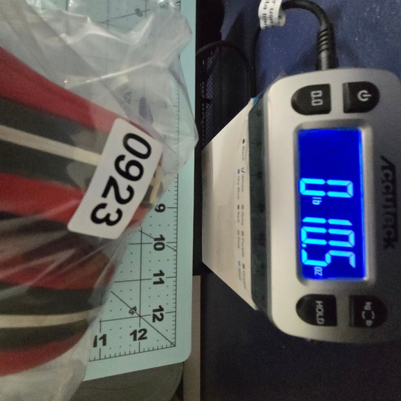 Kids Crocs Clogs Size J2 Red Black White Striped Comfort Shoes - Picture 12 of 12